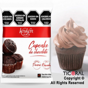 MIX CUPCAKES DE CHOCOLATE X 500 GR LODISER x 1